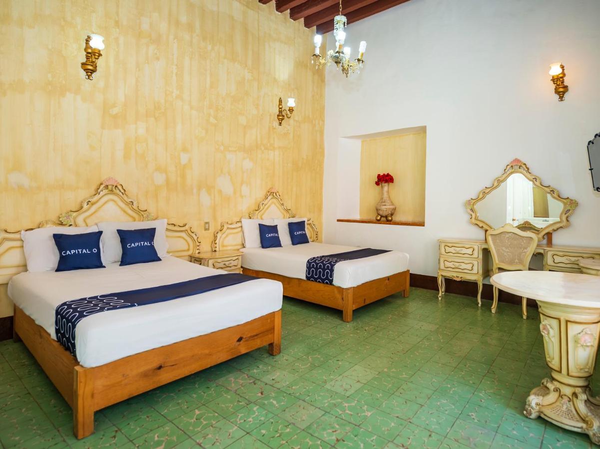 Hotel Meson Del Obispado Querétaro Zewnętrze zdjęcie